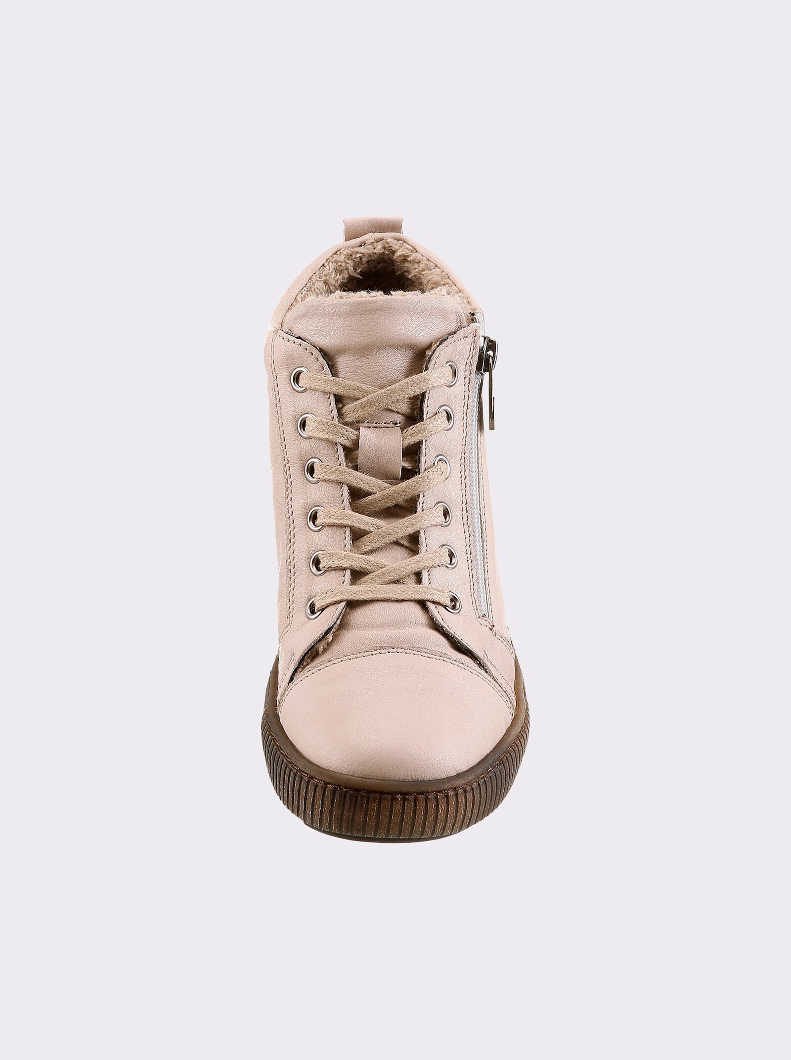 airsoft modern+ Stiefelette mit Innenfutter - elfenbein