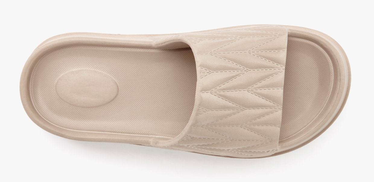 Pantolette - beige