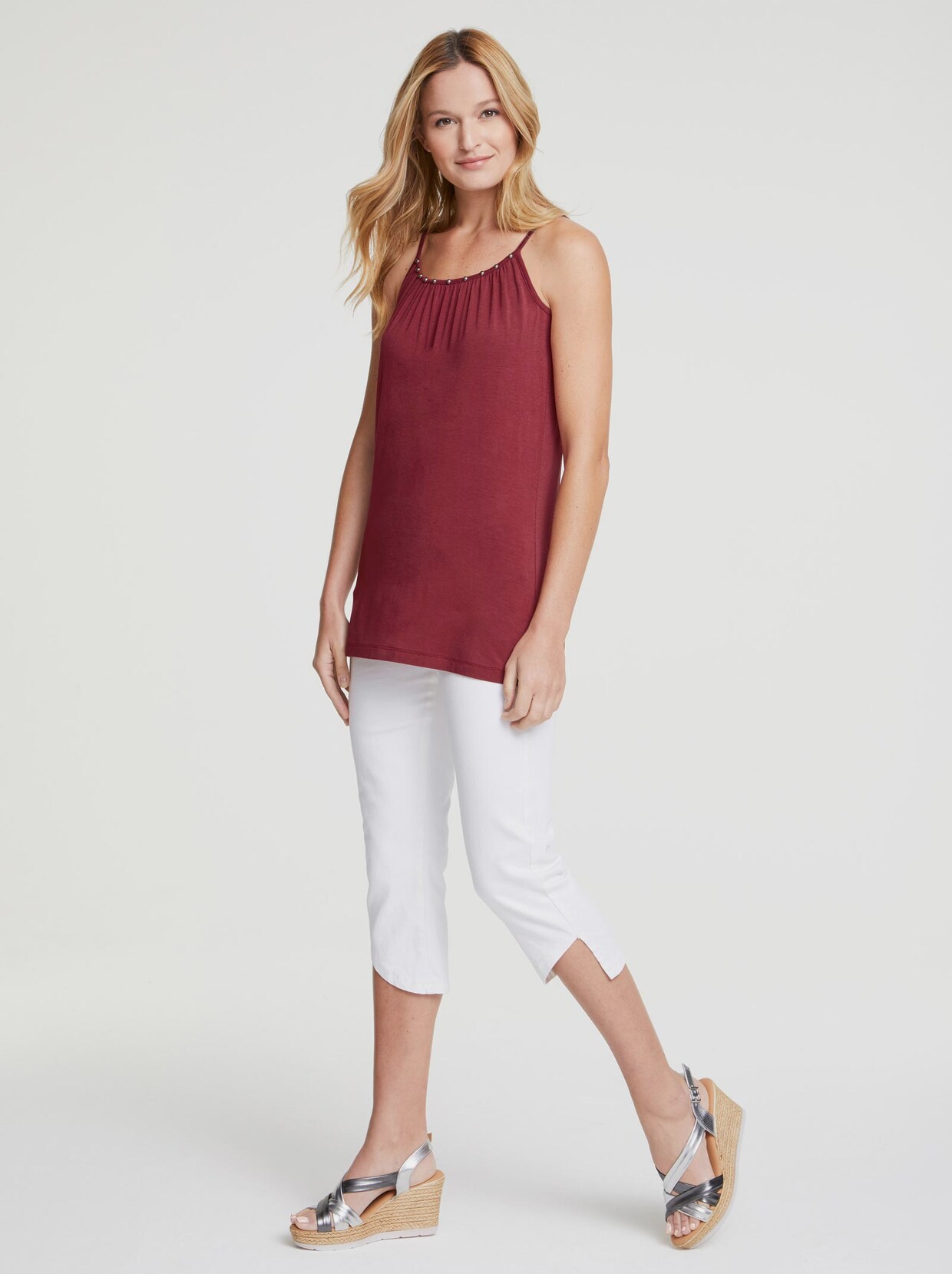 Linea Tesini Shirttop - bordeaux