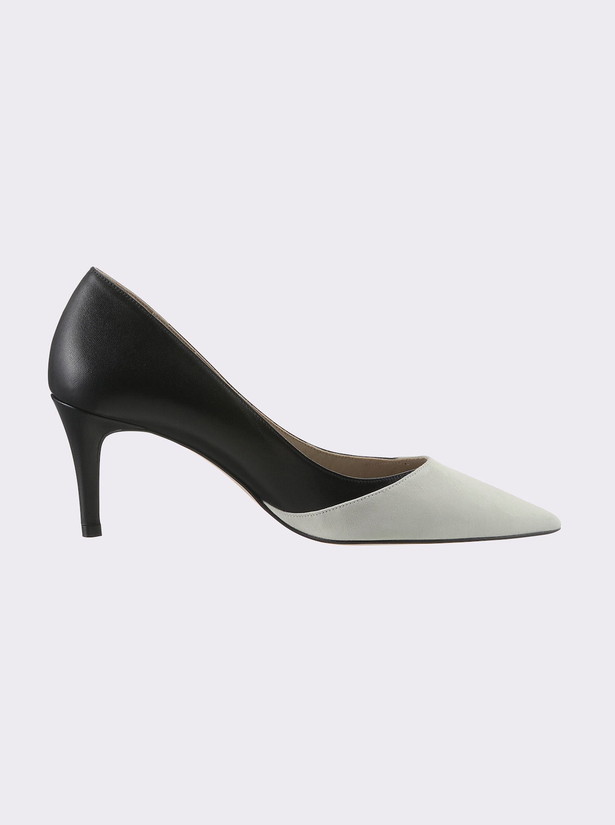 heine Pumps - champagner-schwarz