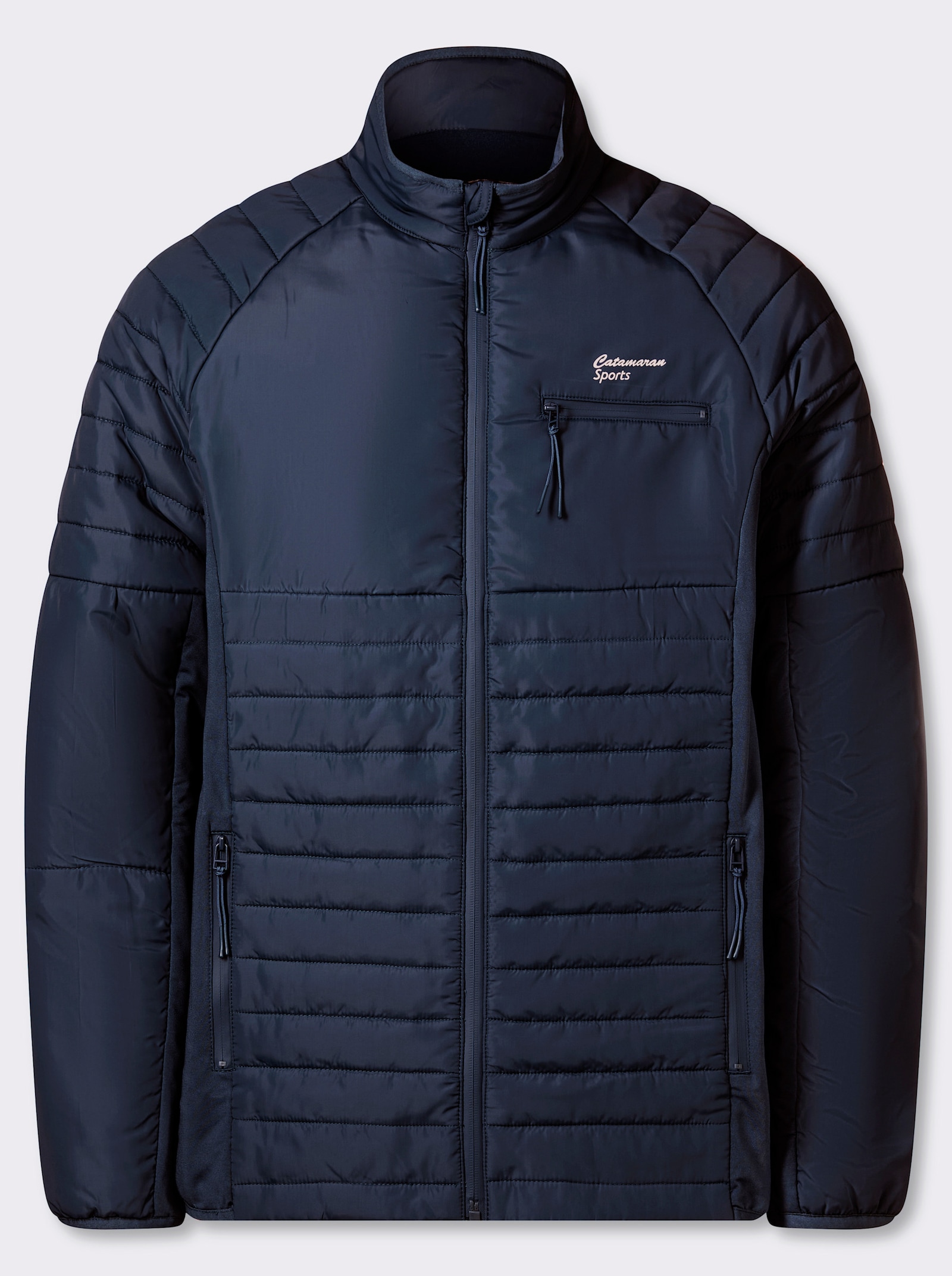 Catamaran Sports Steppjacke mit Innentaschen - marine