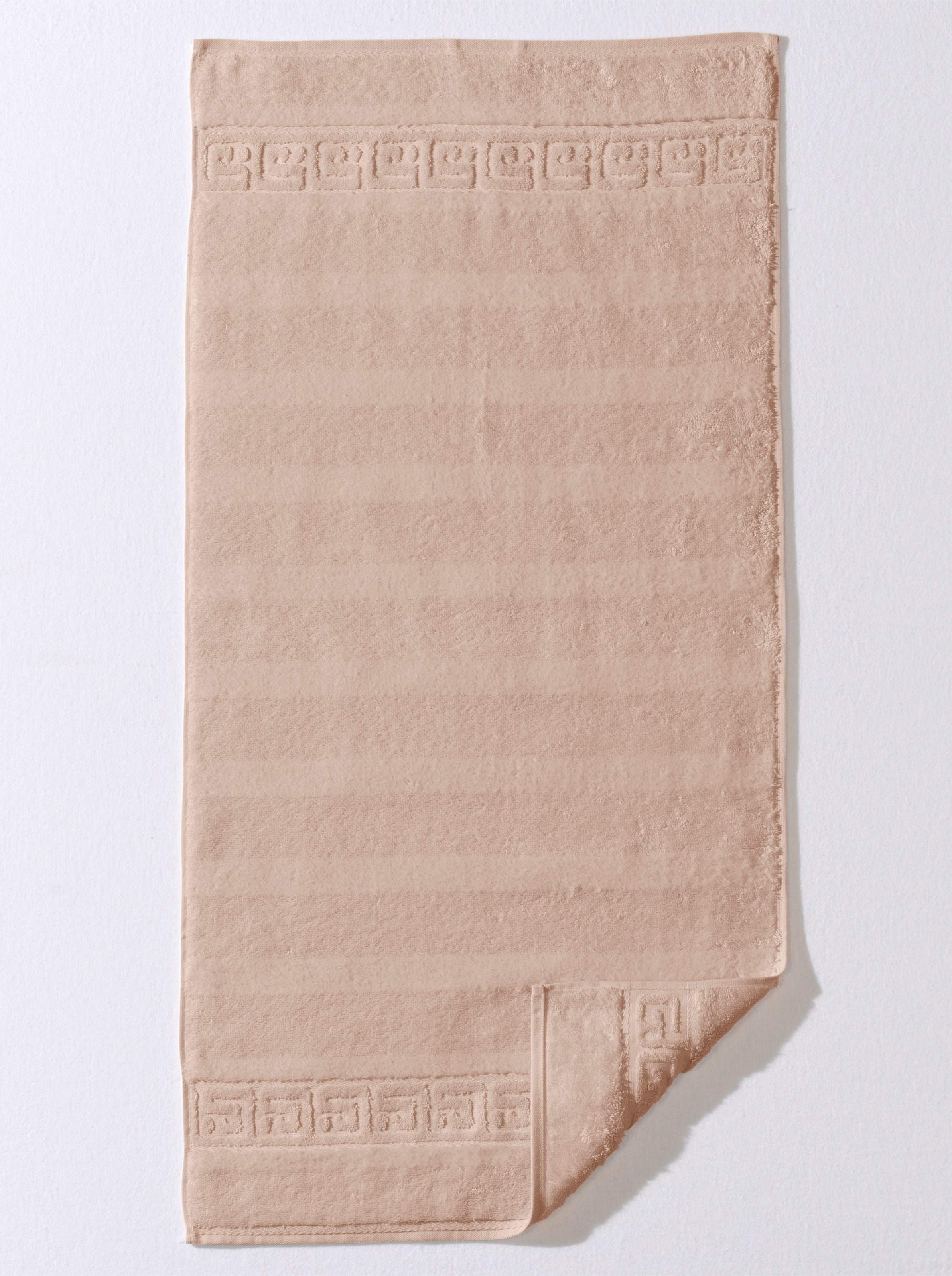 ERBO 6 günstig Kaufen-Handtuch in beige von Cawö. Handtuch in beige von Cawö <![CDATA[Handtuch-Programm mit eleganter Mäanderborte und dezenten Veloursstreifen. Besonders langlebige und saugstarke Walkfrottier-Qualität.]]>. 