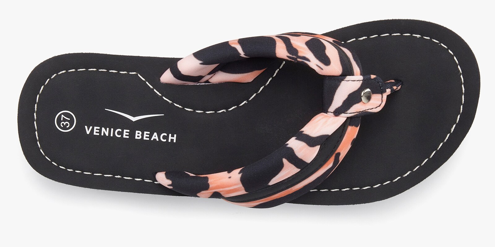 Venice Beach Badezehentrenner - orange/schwarz