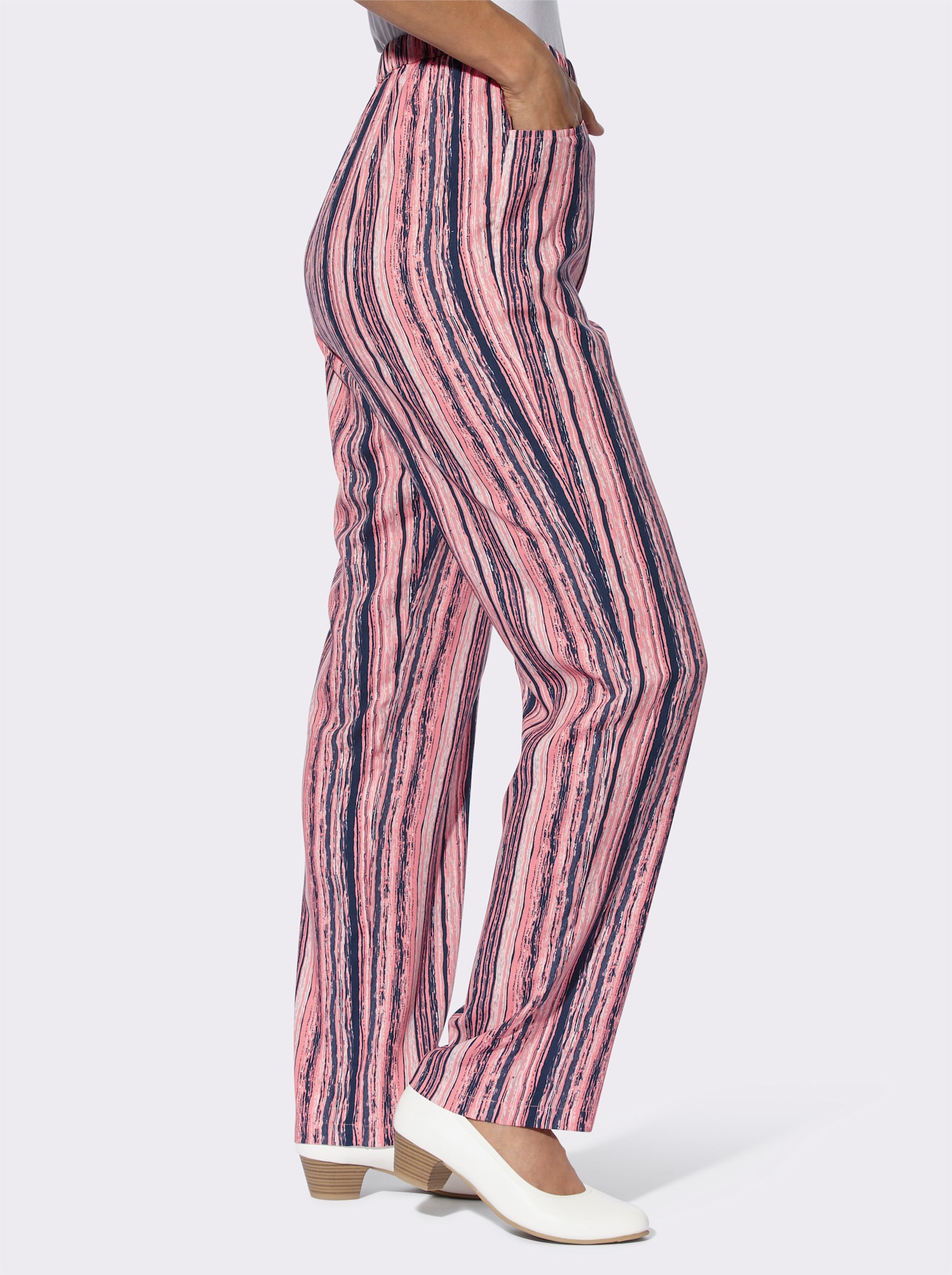 Schlupfhose im Doppelpack - flamingo + flamingo-bedruckt