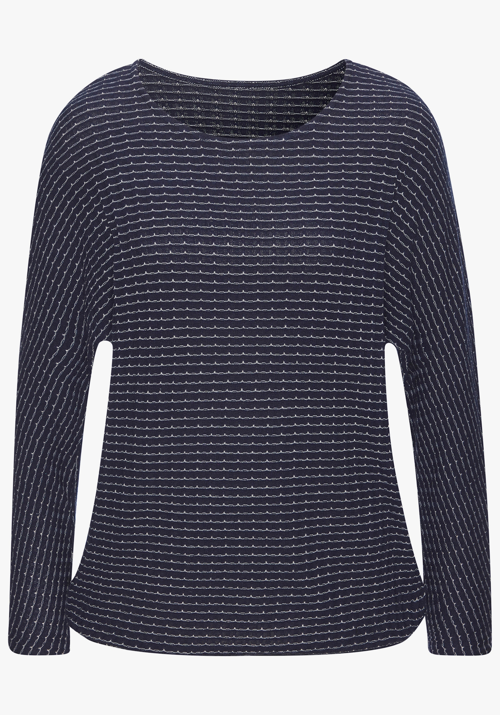 Vivance Langarmshirt - navy, koralle