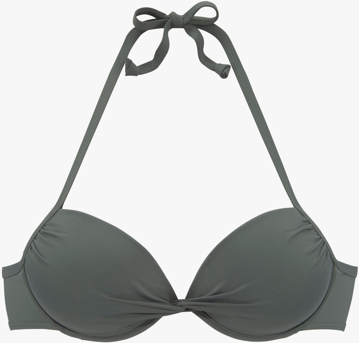 LASCANA Haut de bikini push-up - vert olive