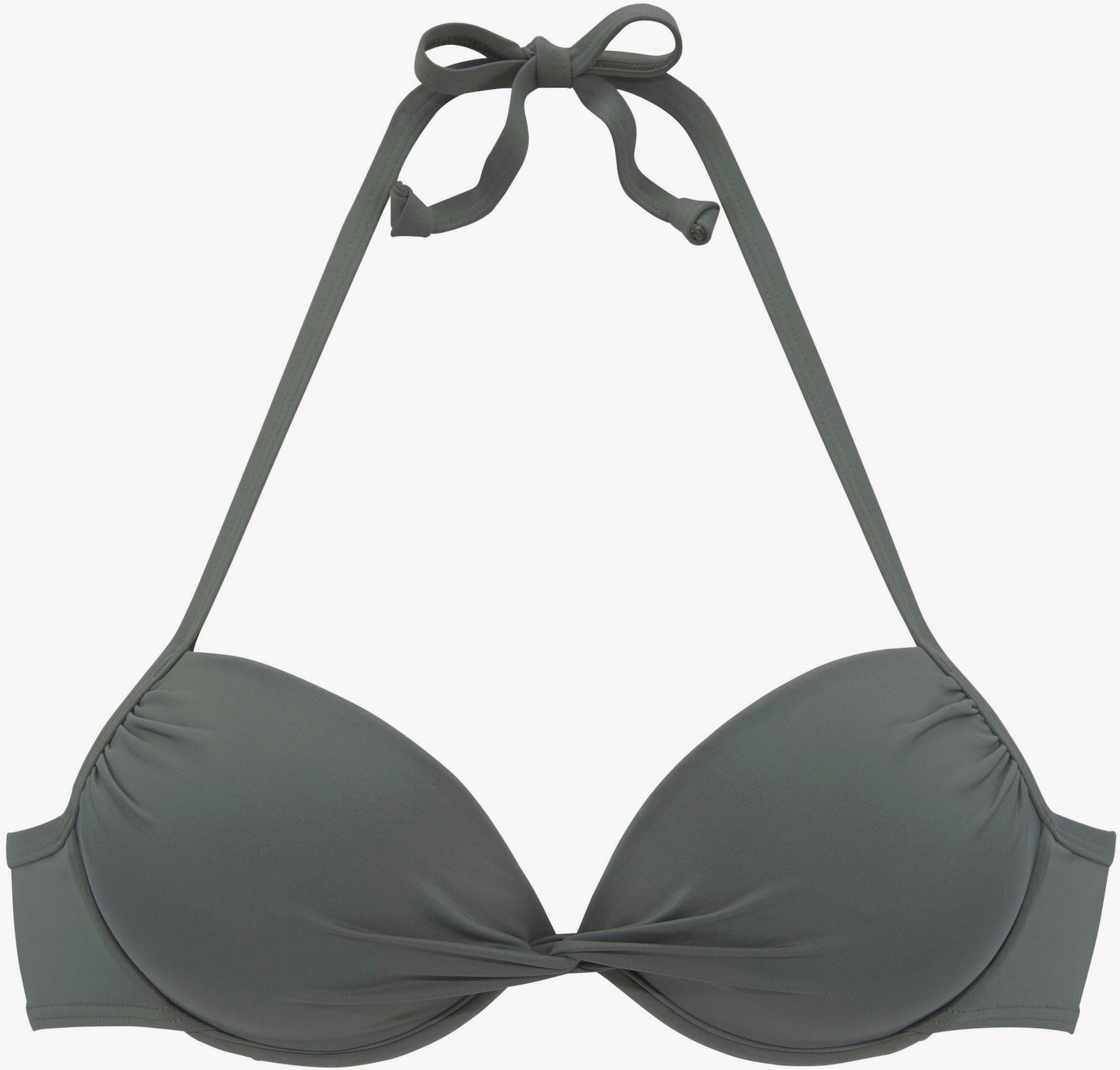 LASCANA Push-upbikinitop - olijf