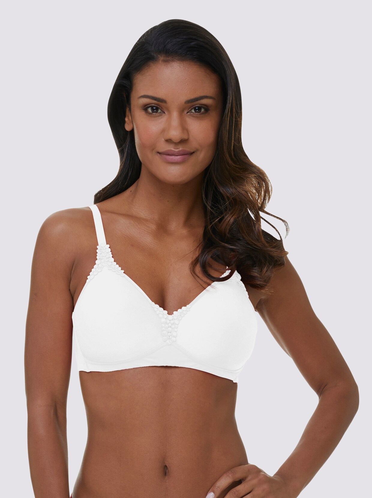 Viania Brassière sans armatures - blanc