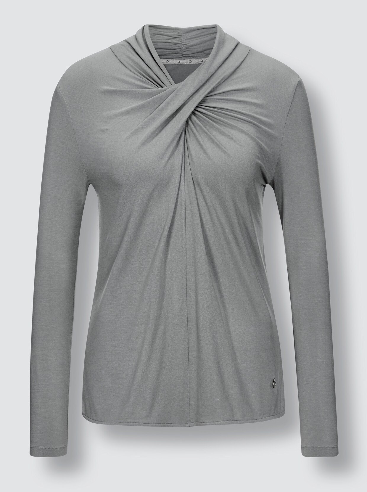 Creation L Premium Modal-Shirt - steingrau