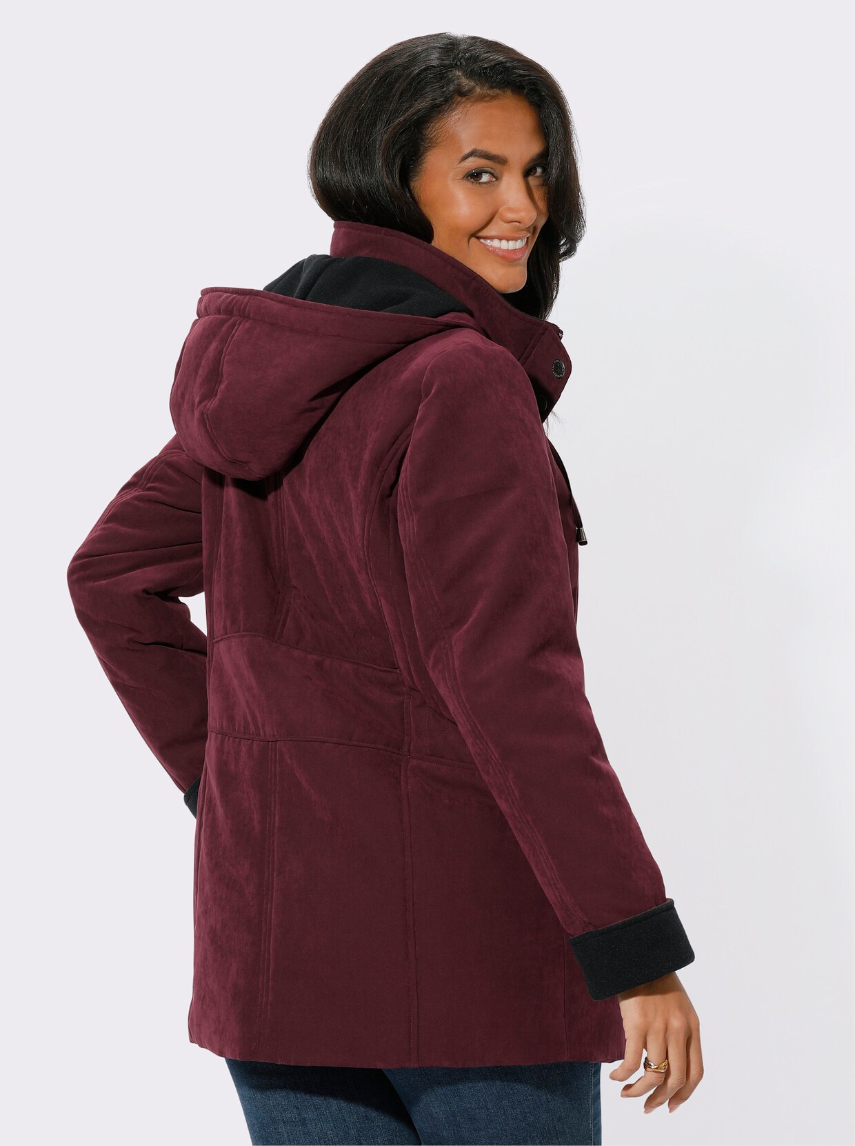 Outdoorjacke - burgund