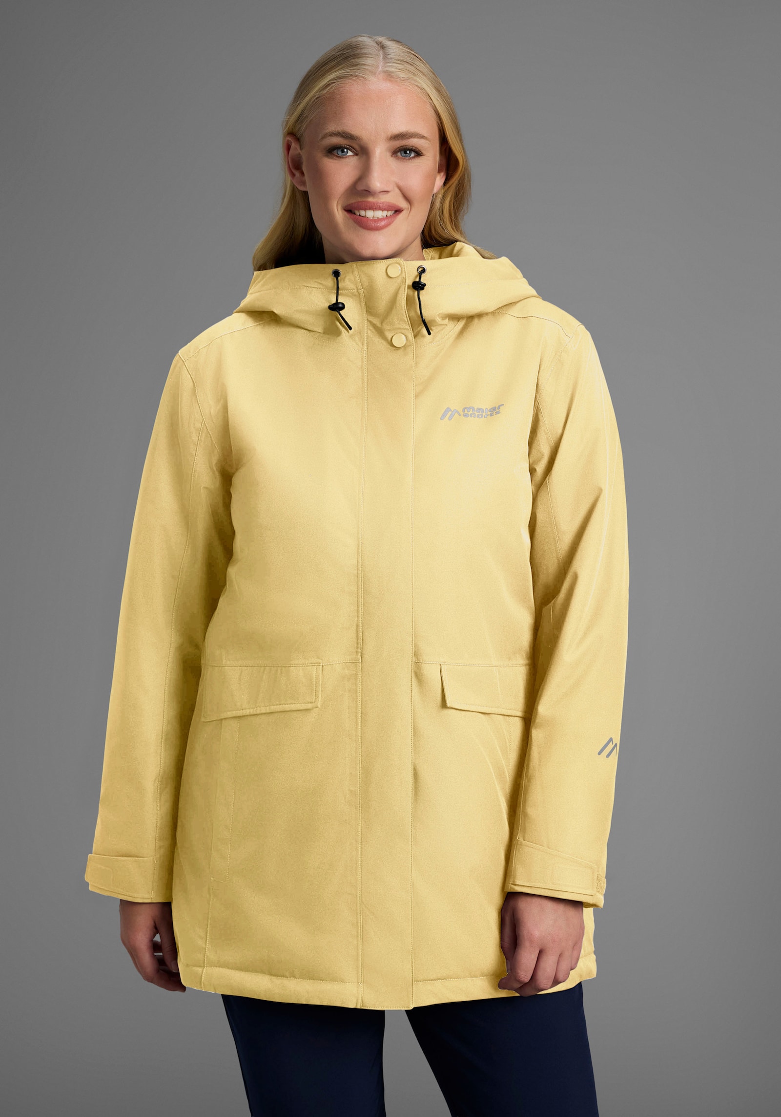 Maier Sports Winterjacke - yellow finch