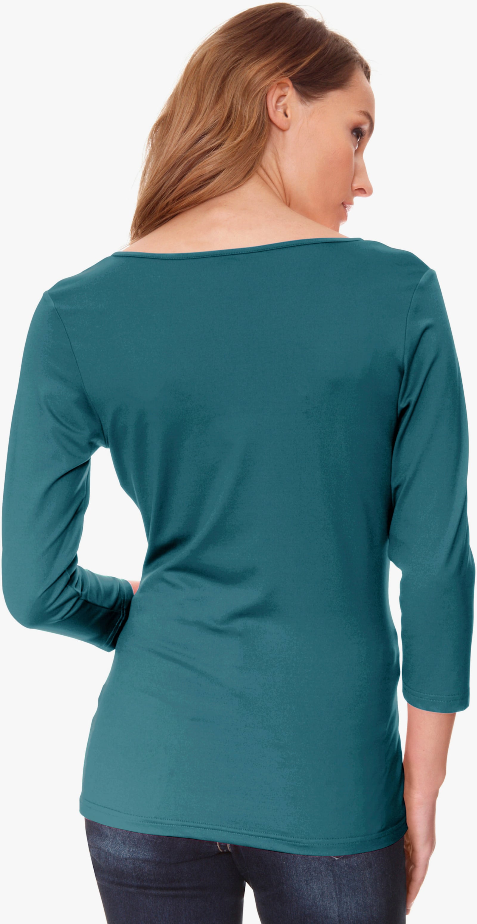 heine Wickelshirt in Tactel-Qualität - petrol