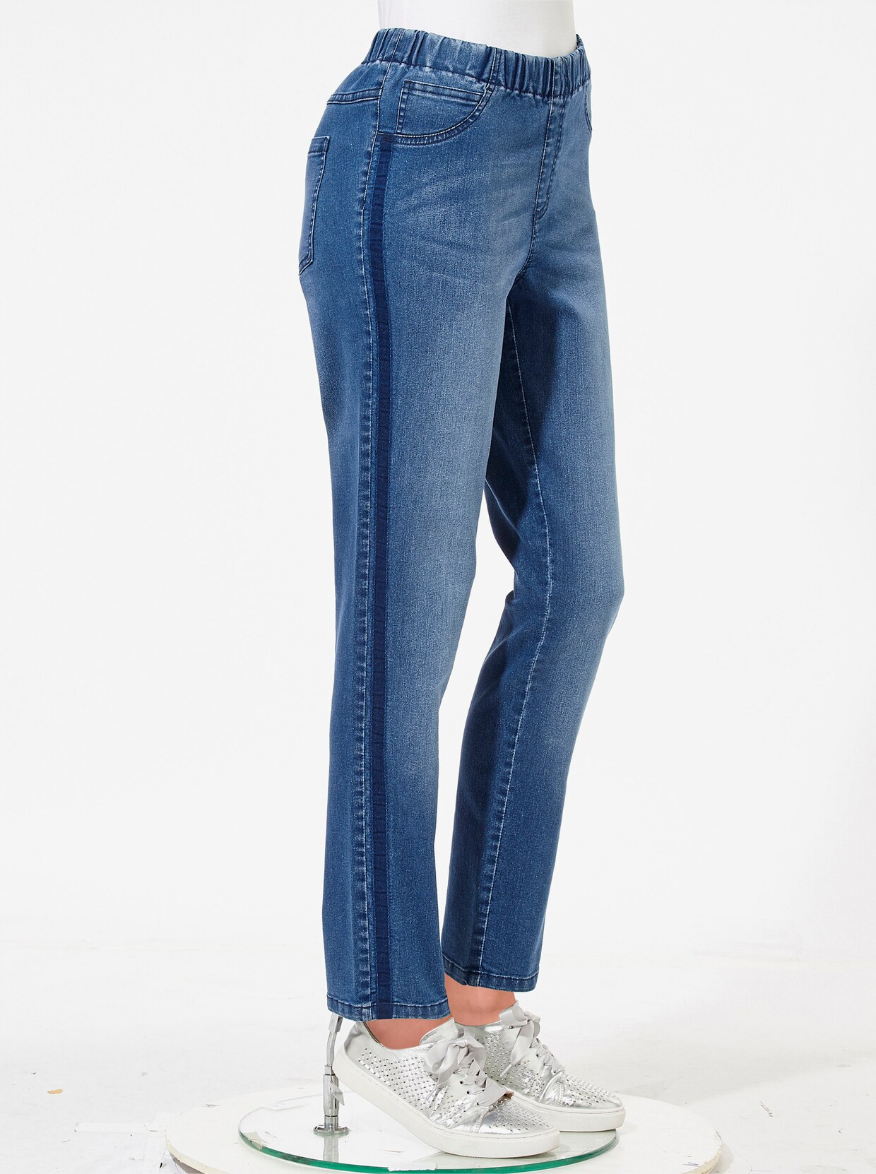 Comfortjeans - blue-stonewashed