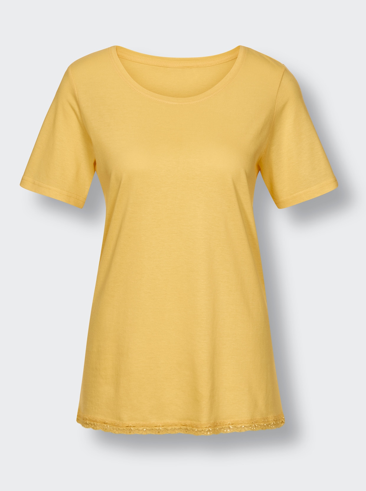 wäschepur Pyjama-Shirt - geel