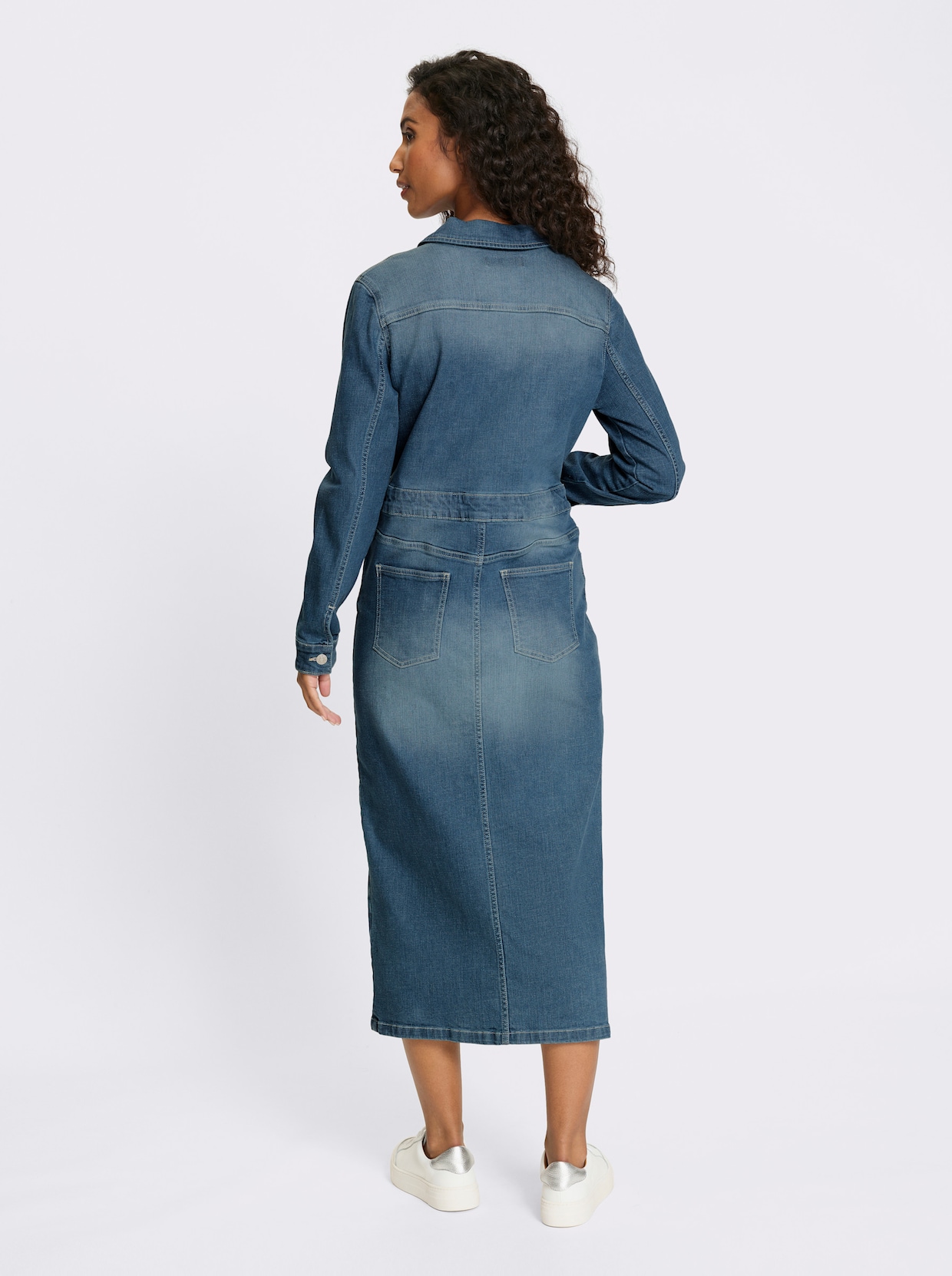 heine Jeanskleid - blue-bleached
