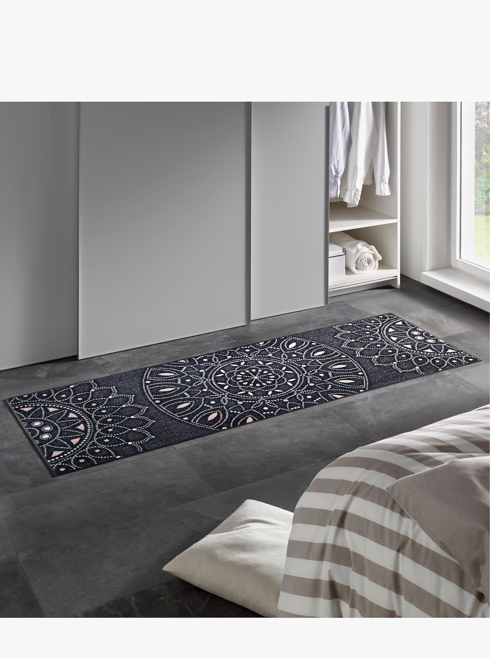 wash+dry by Kleen-Tex Fußmatte - anthrazit-gemustert