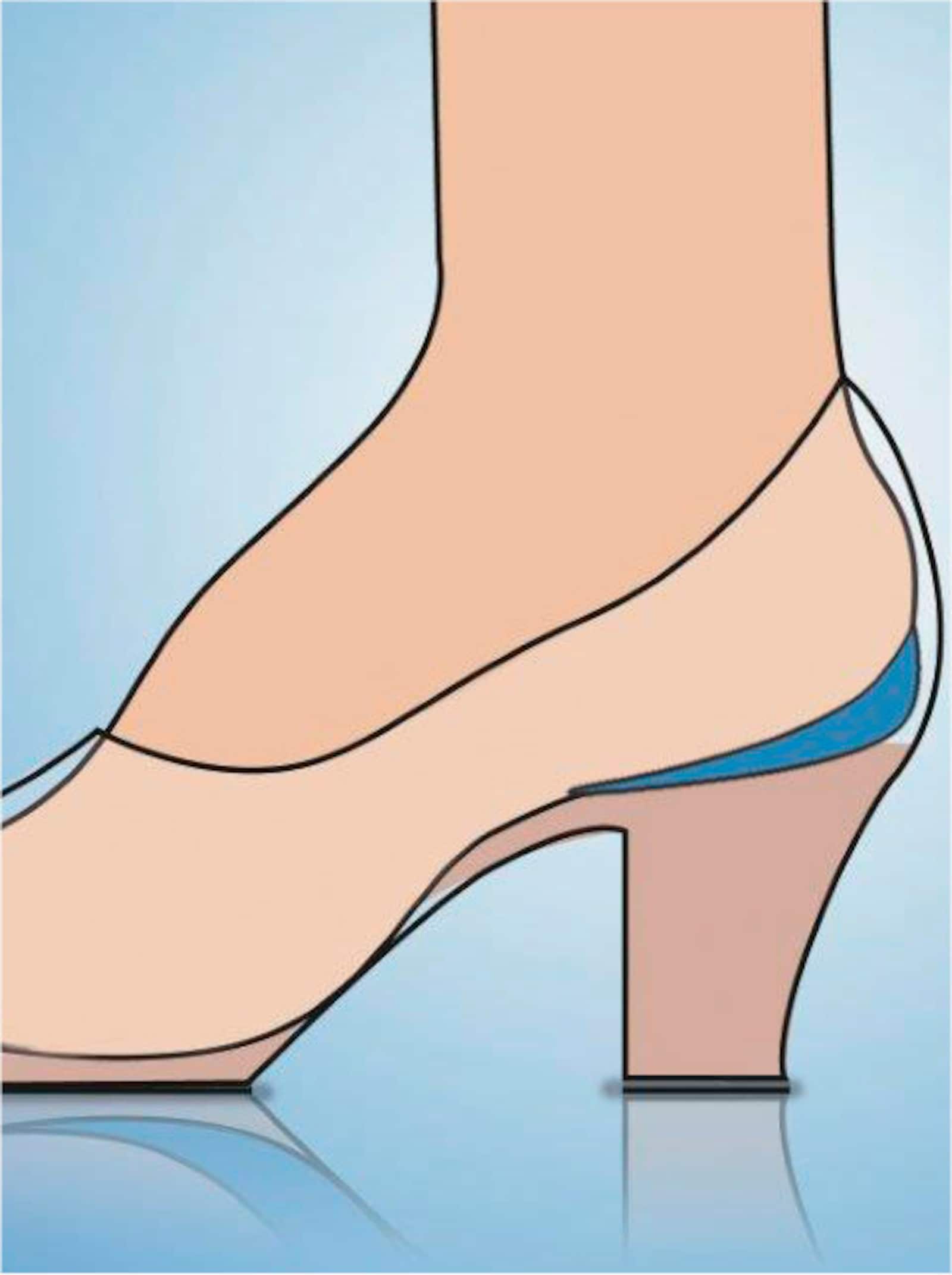 Ferseneinlagen - beige