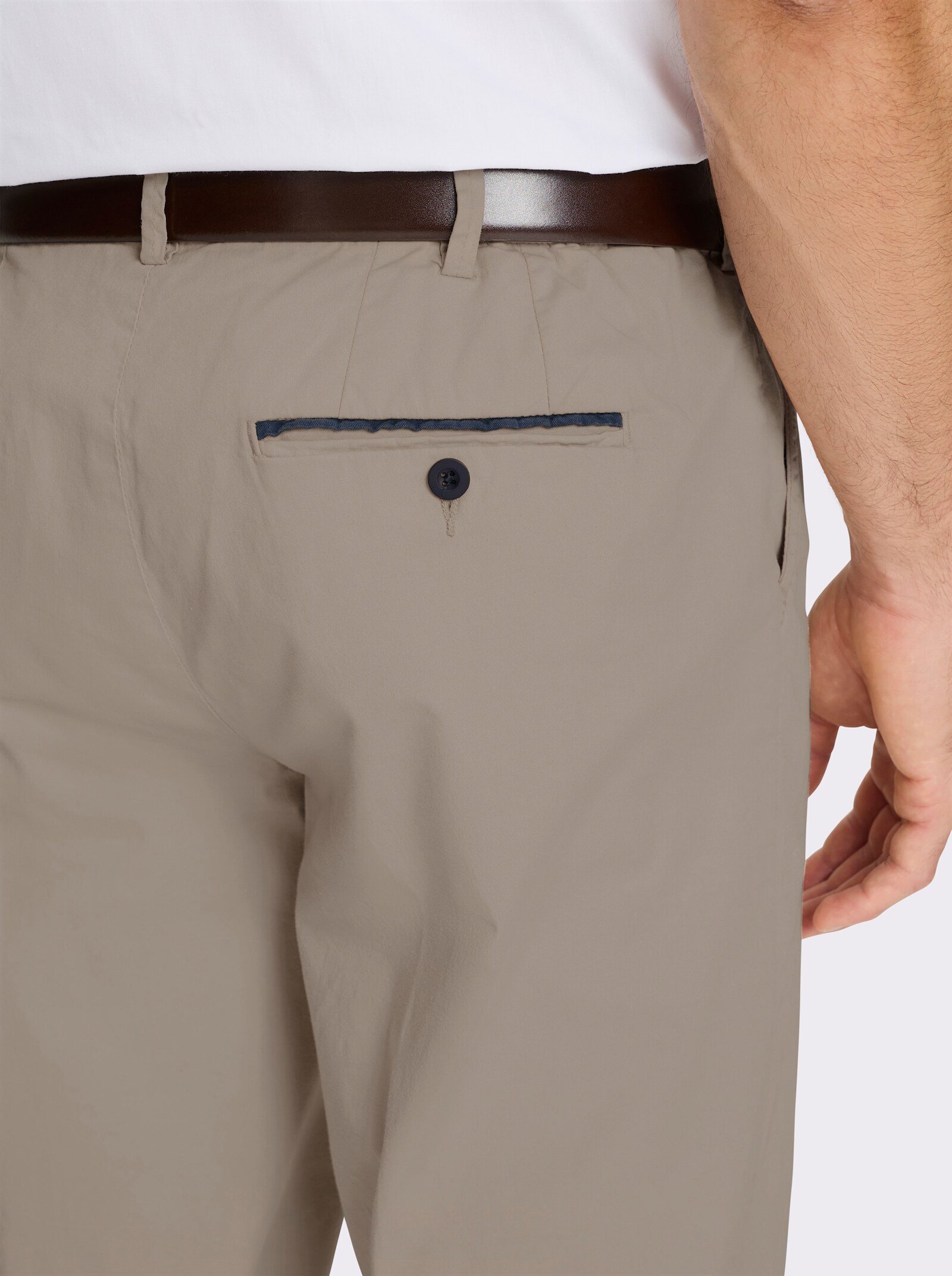 Marco Donati Broek met comfortband opzij - sesam