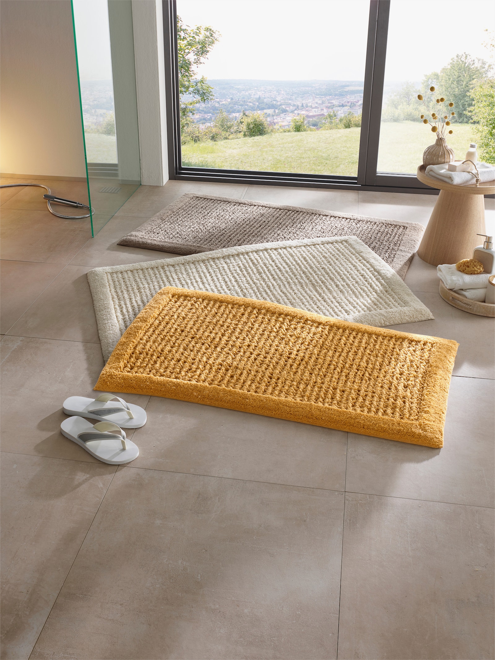 heine home Badteppich - senfgelb