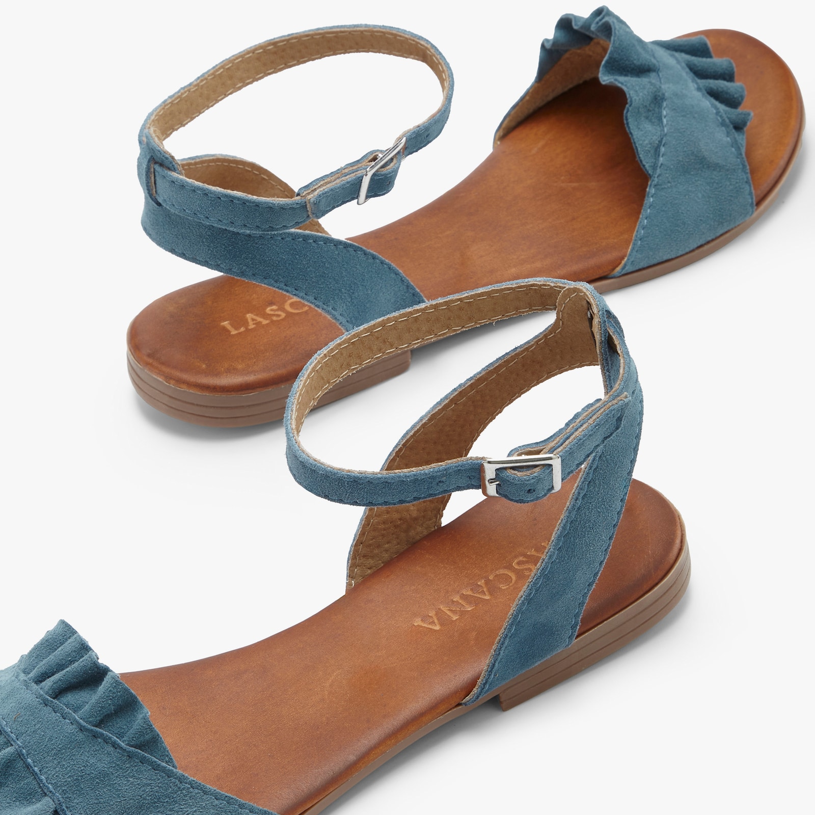 LASCANA Sandale - jeansblau