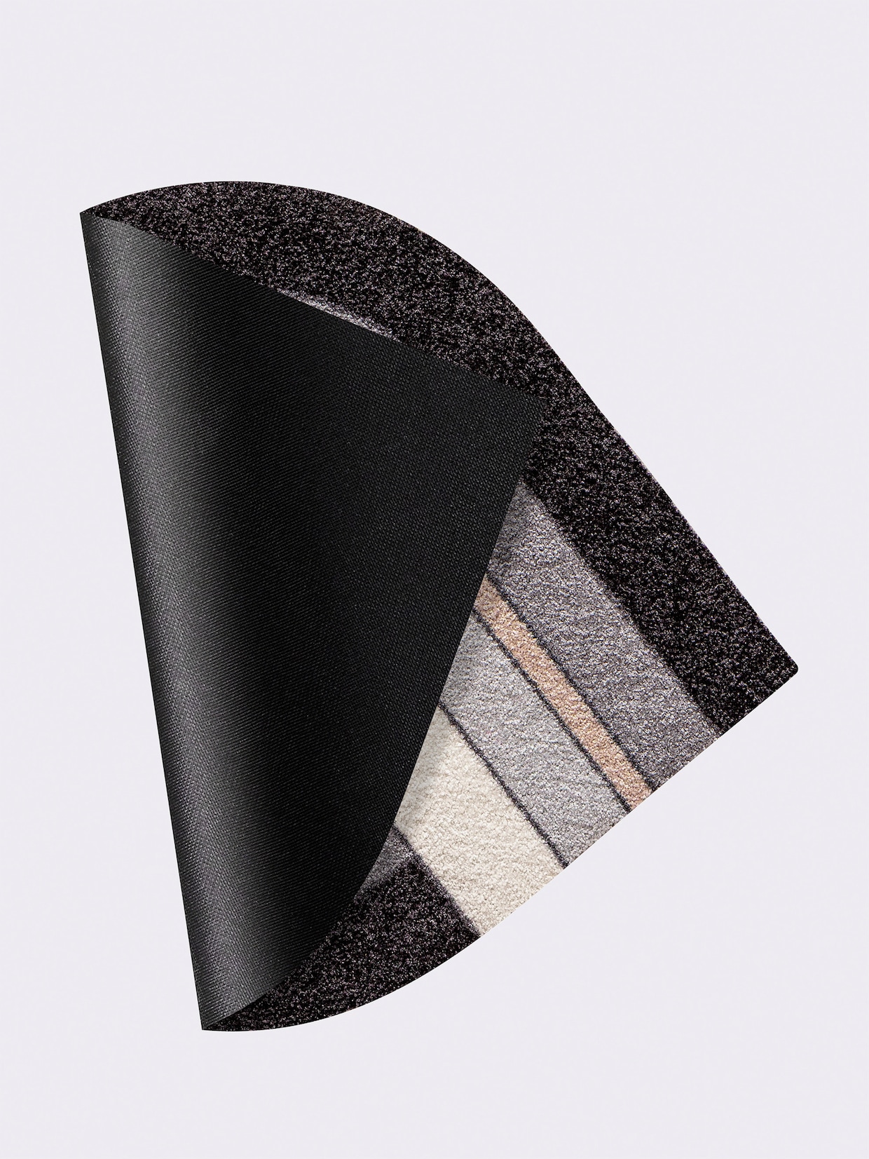Salonloewe Fußmatte - schwarz-weiß
