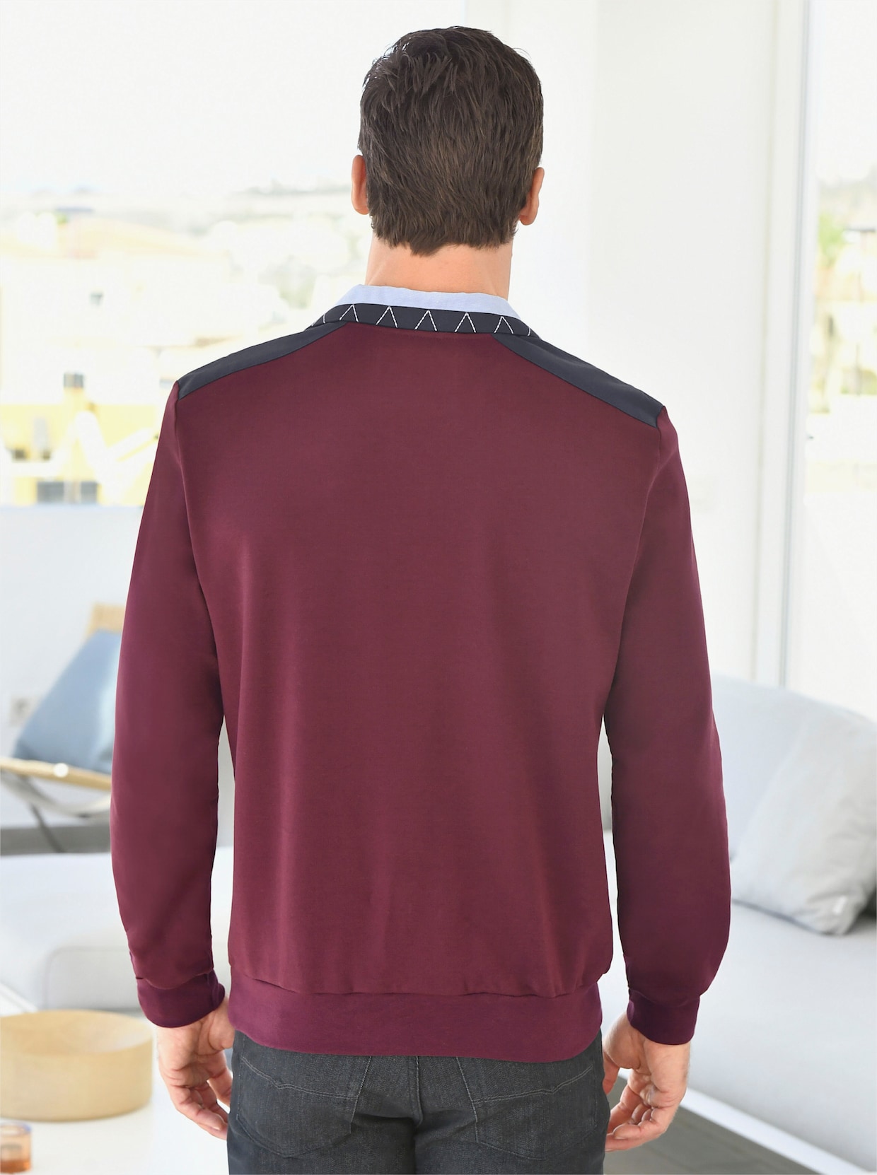 Marco Donati Longsleeve - bordeaux