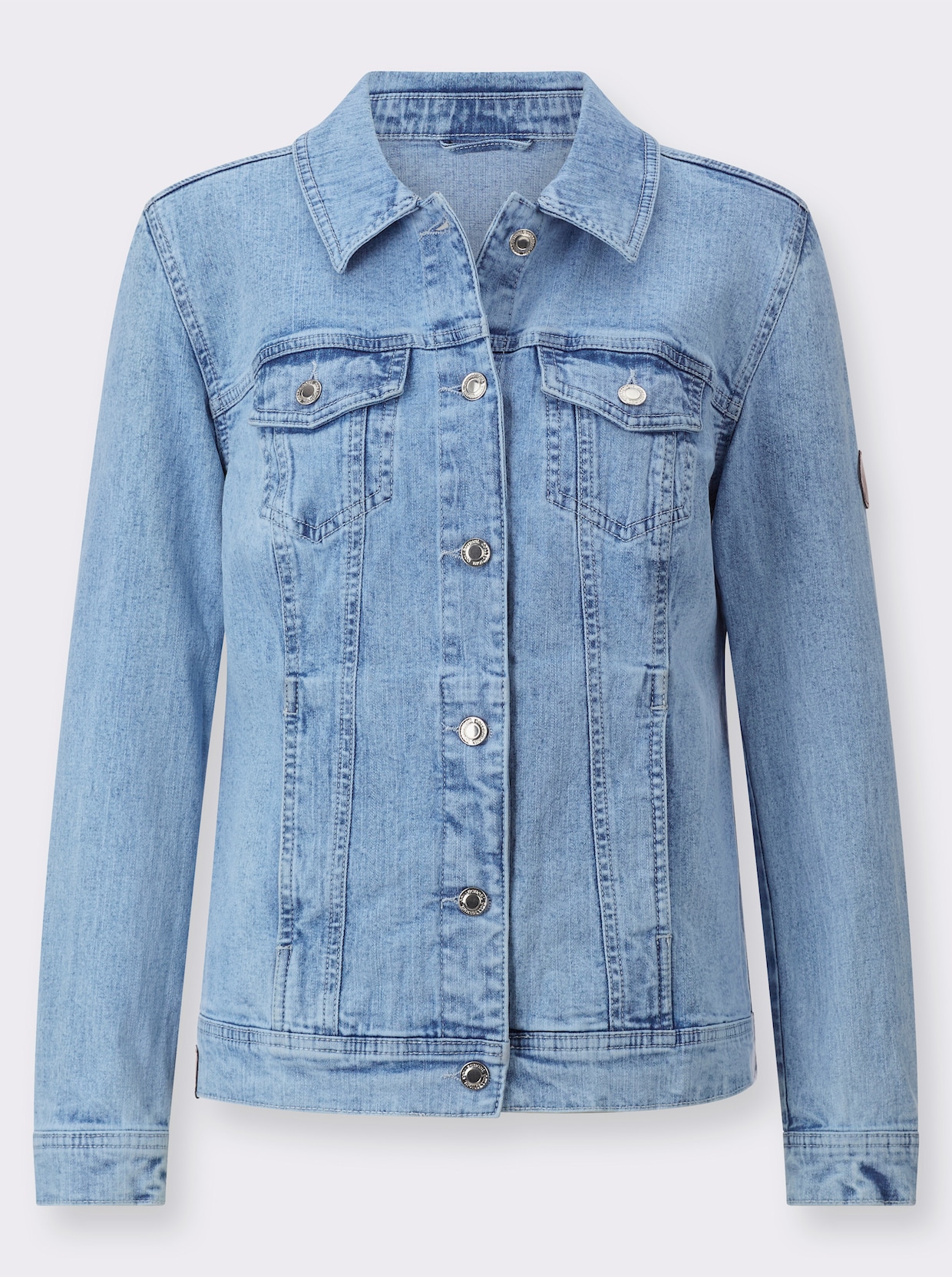 Jeansjacke - blue-bleached