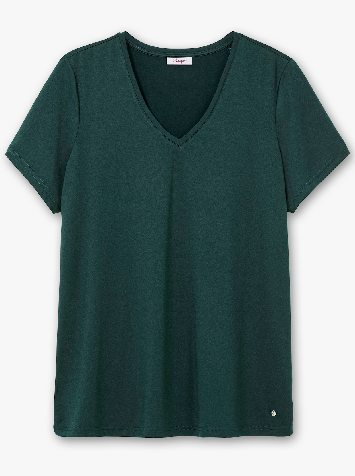 sheego Functioneel shirt - diepgroen