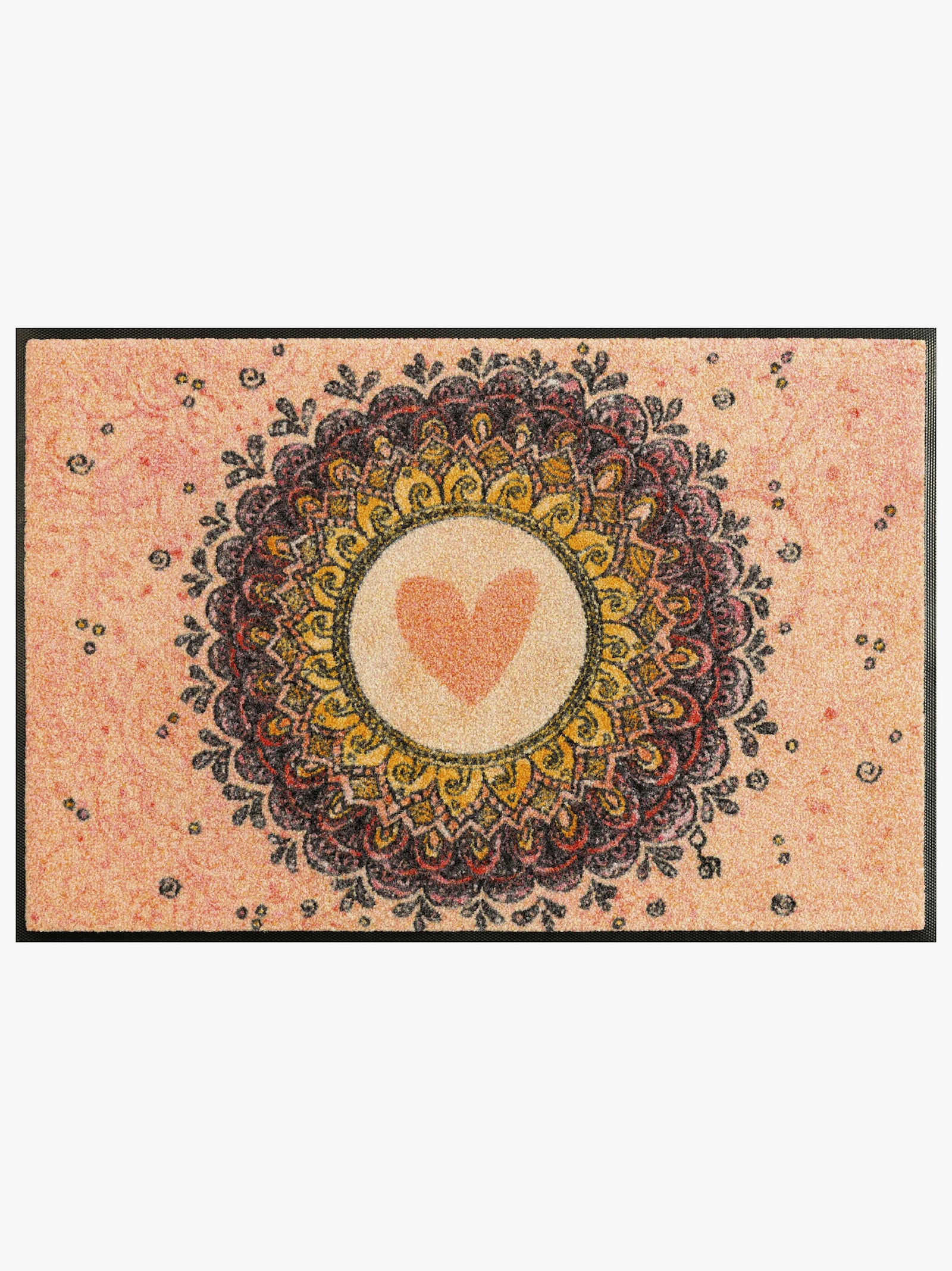 wash+dry by Kleen-Tex Fußmatte - apricot-gemustert