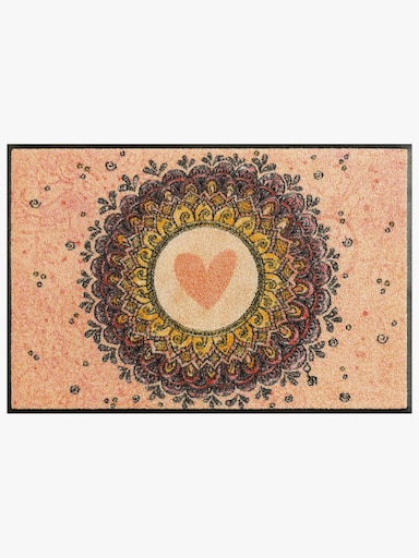 wash+dry by Kleen-Tex Fußmatte - apricot-gemustert