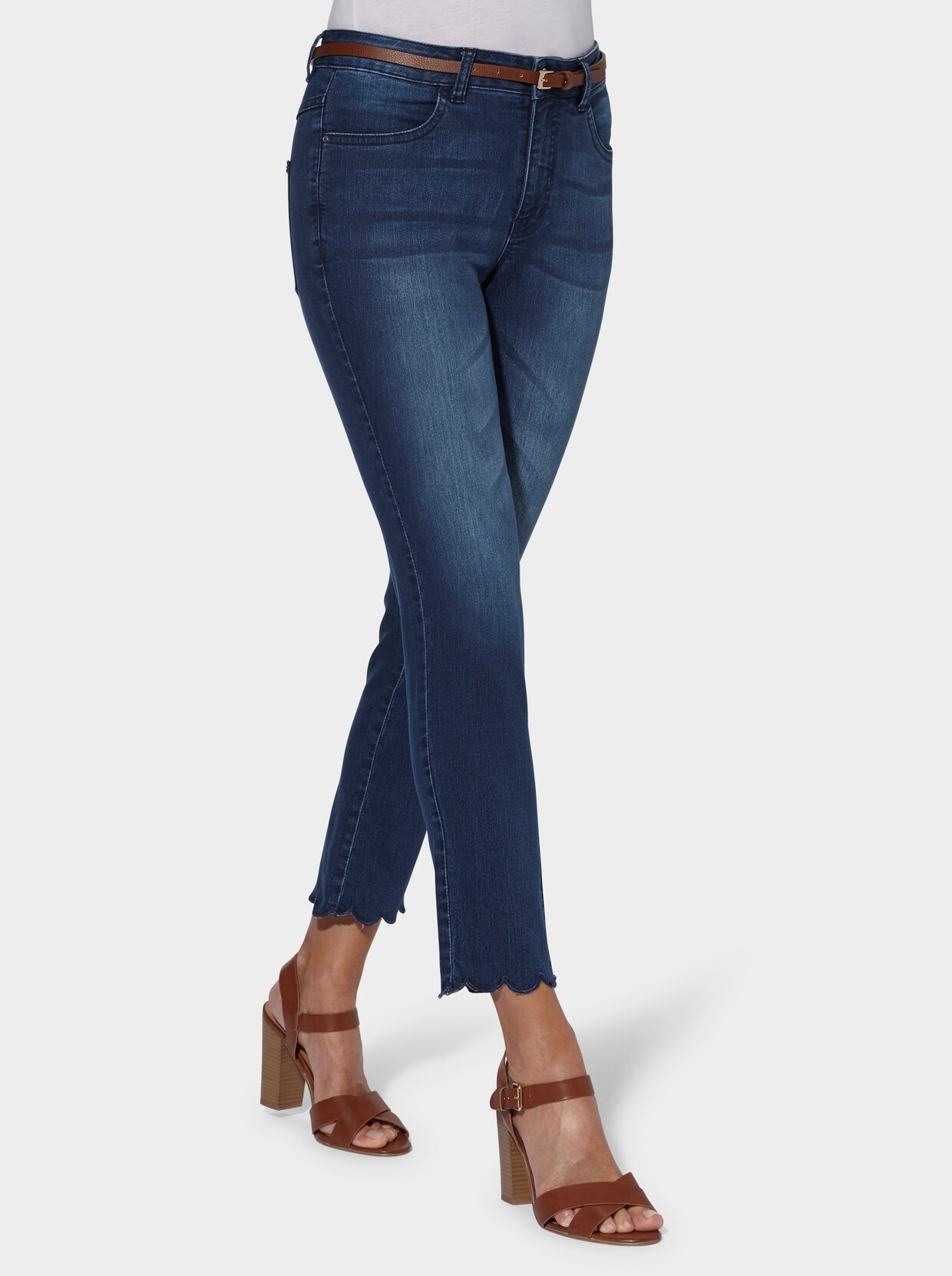 Jeans - blue-stone-washed