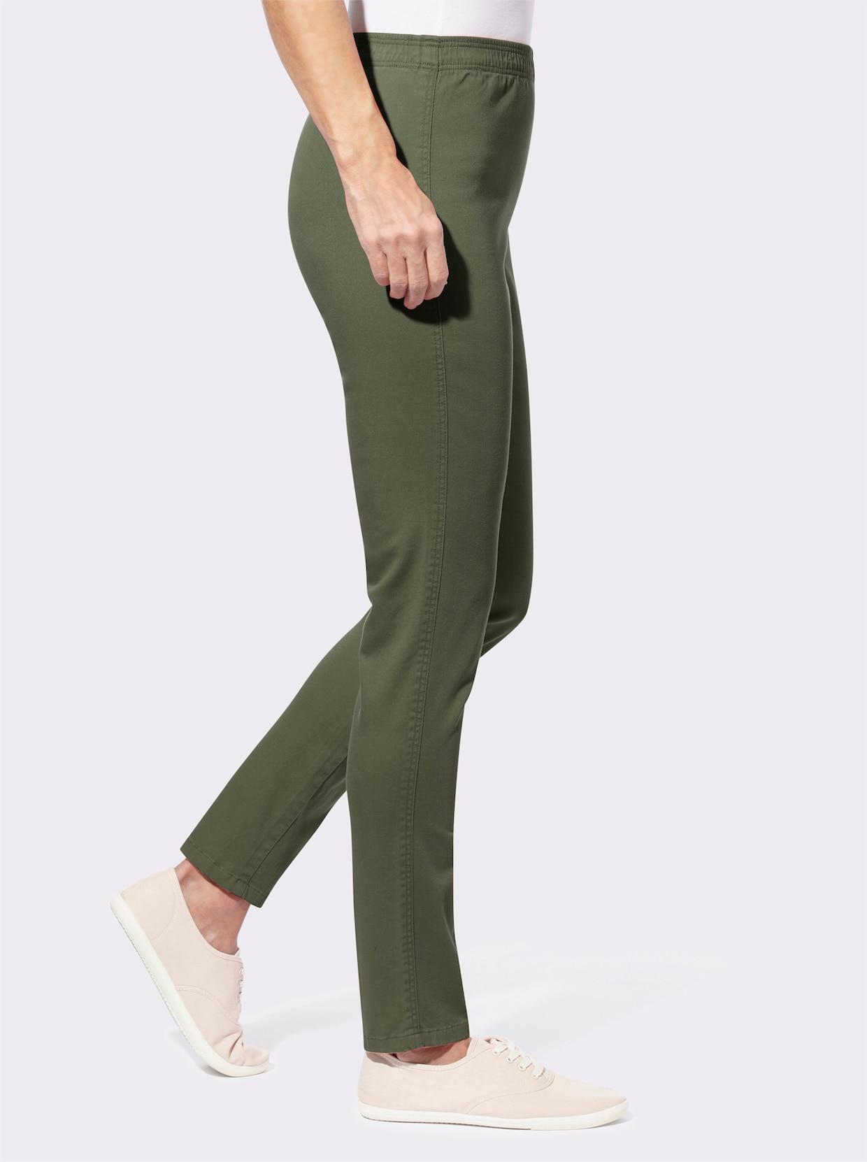 Comfortjeans - kaki