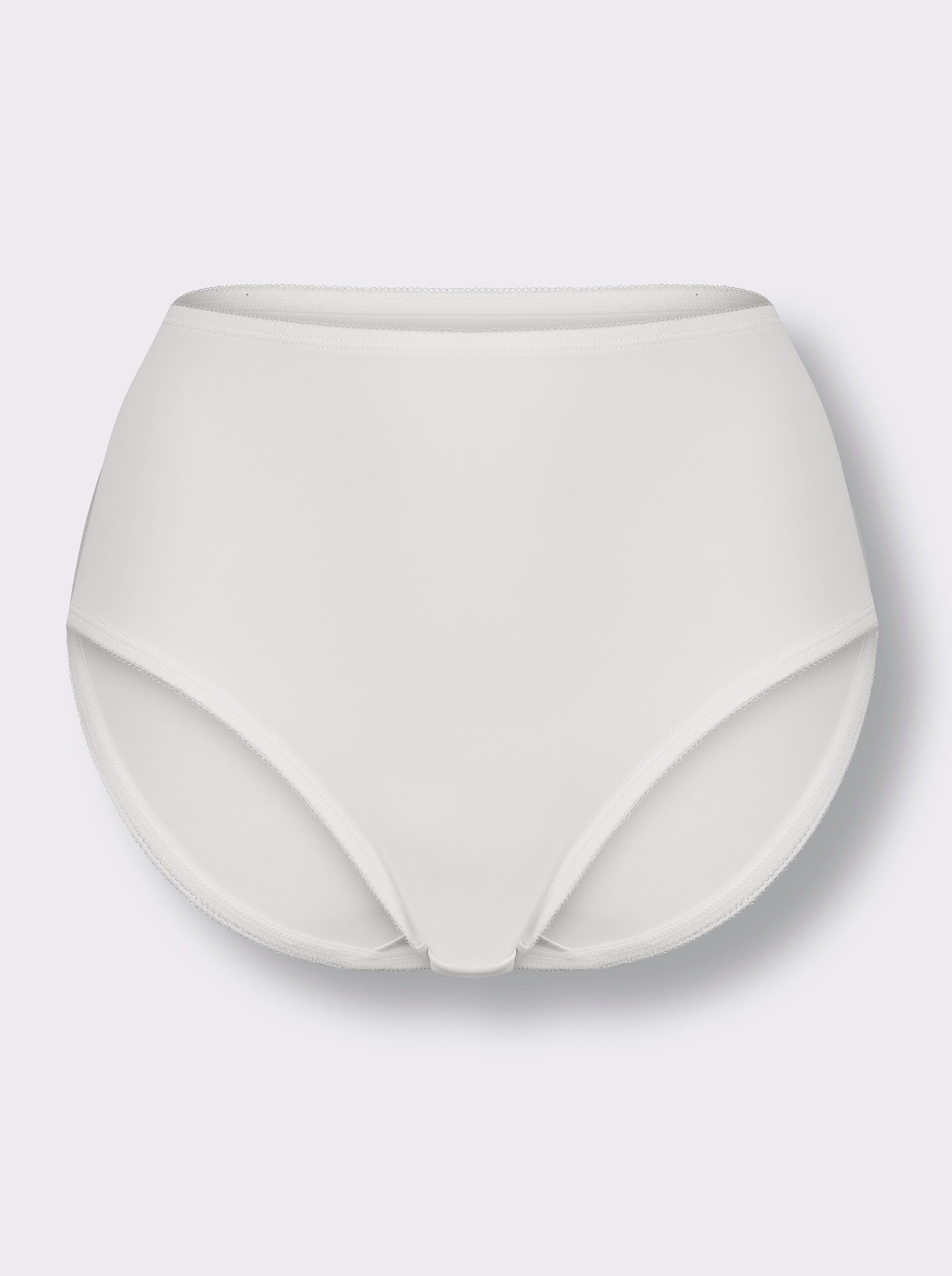 Hüftslip - mint + weiß