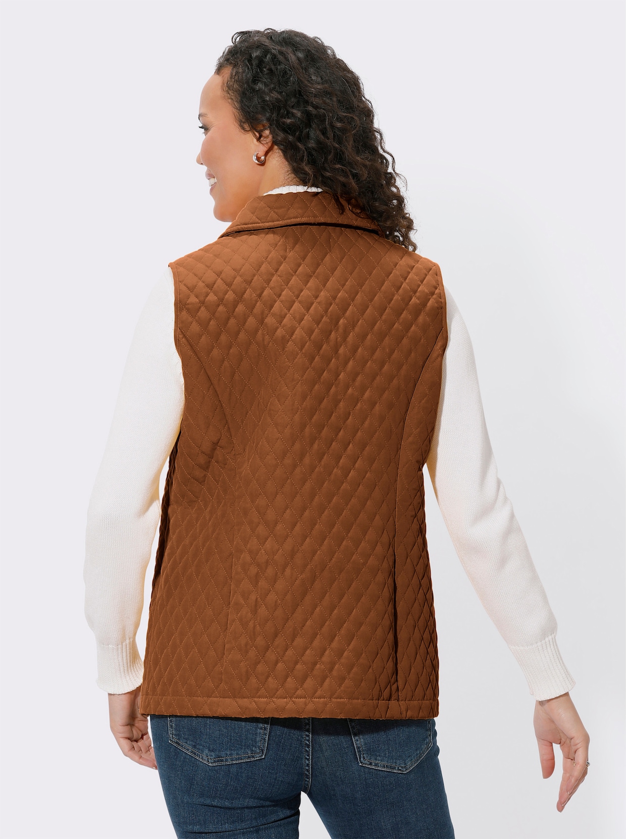 Bodywarmer - cognac