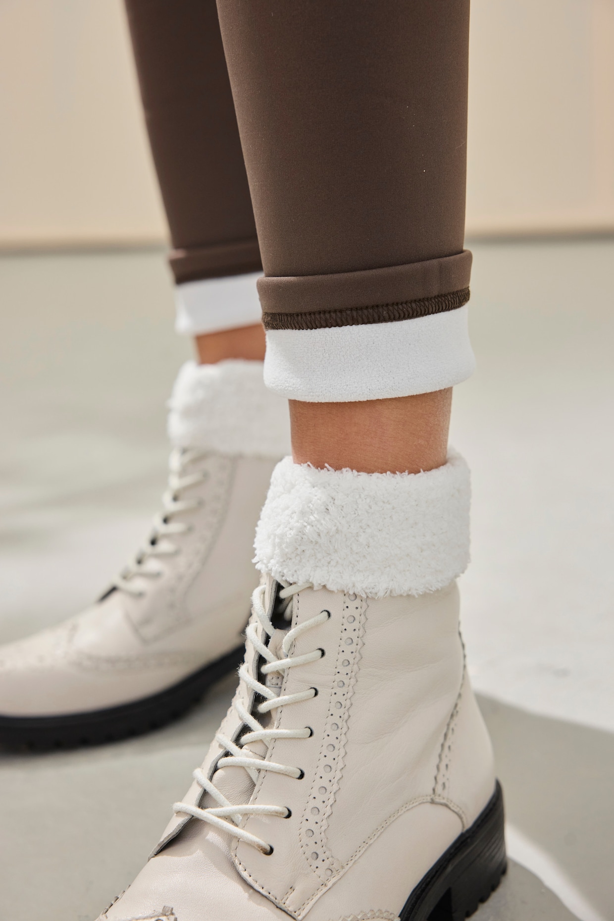 Lavana Thermoleggings - 1x braun