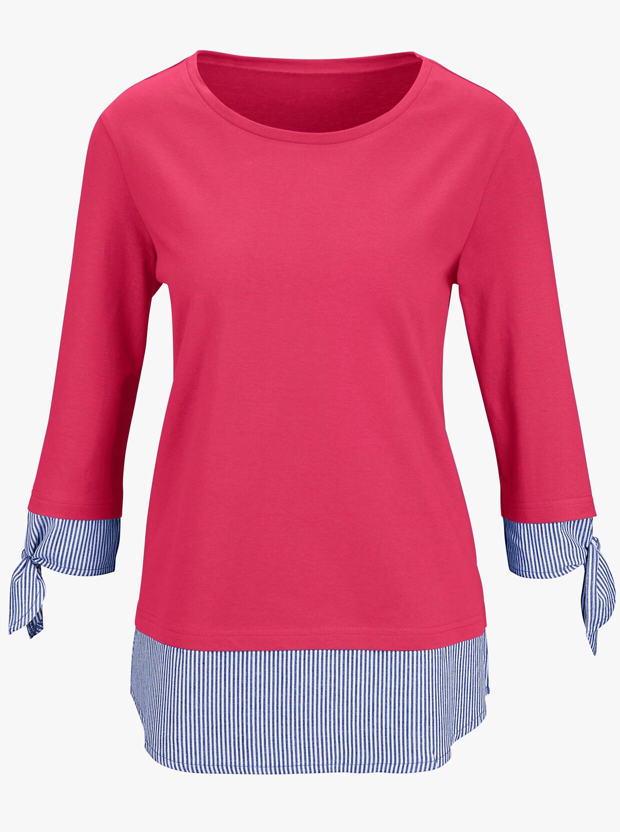 2-in-1-Shirt - pink