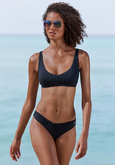 Venice Beach Bustier-Bikini-Top - schwarz