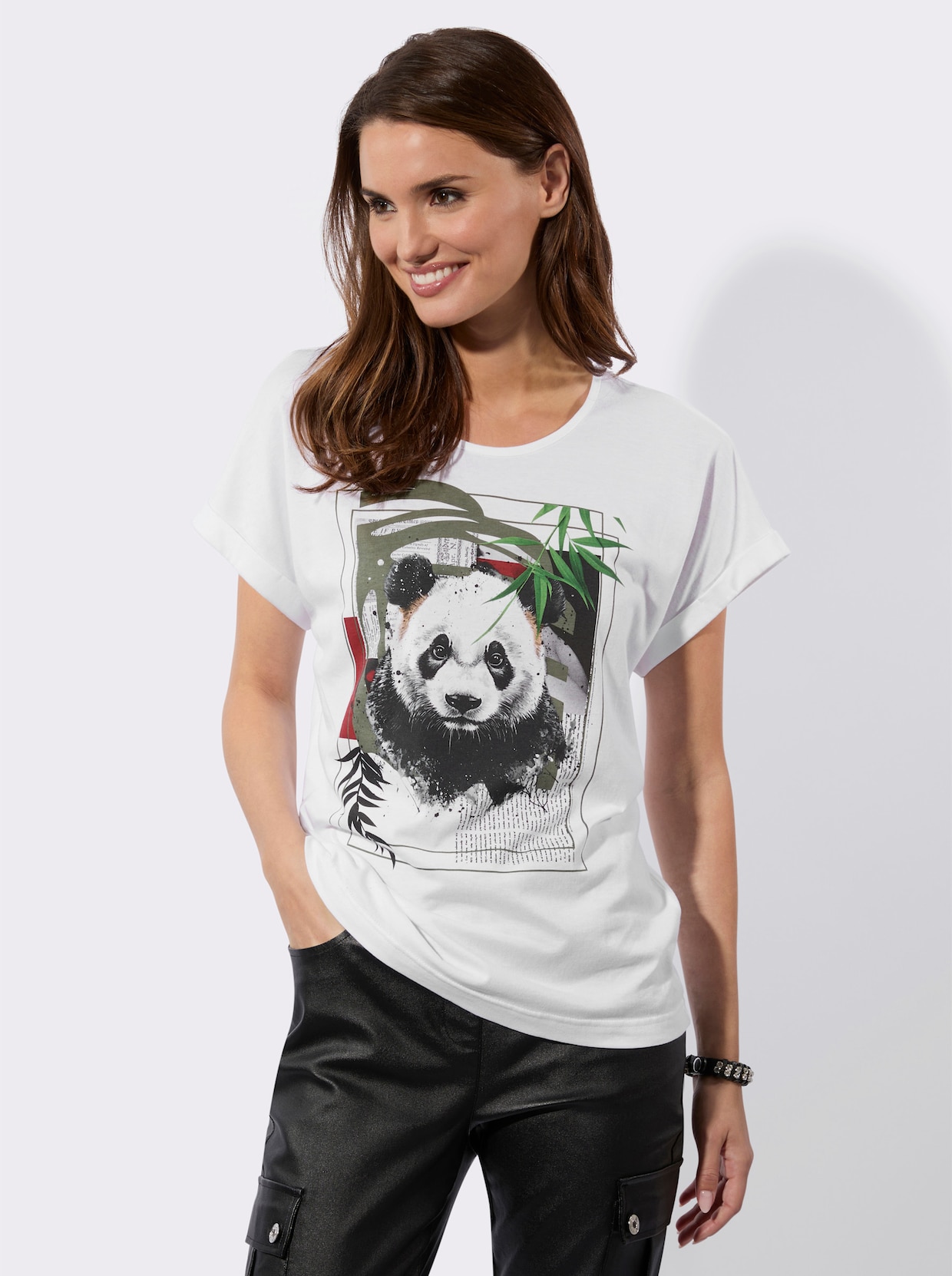 Shirt - weiß-bedruckt