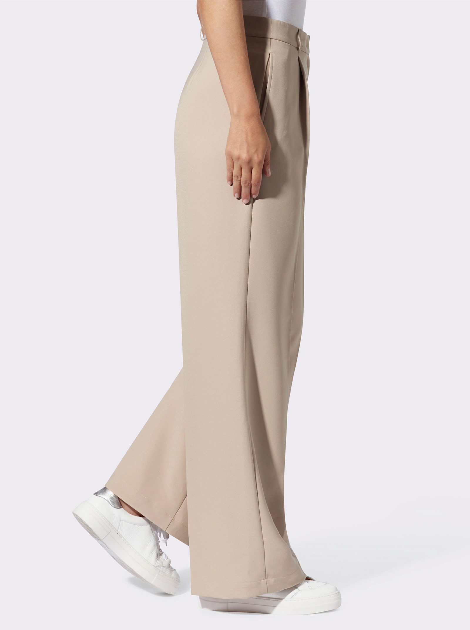 heine Anzughose mit Elasthan-Anteil - beige