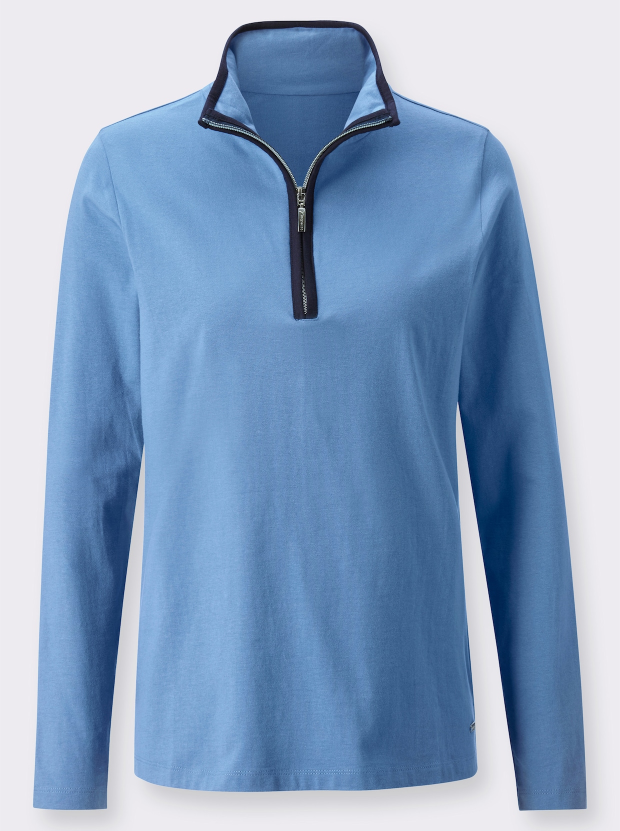 Sweatshirt - middenblauw