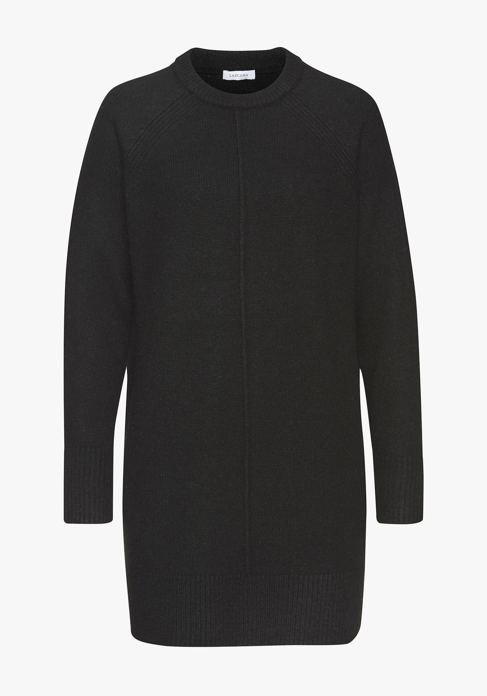 LASCANA Lange pullover - zwart