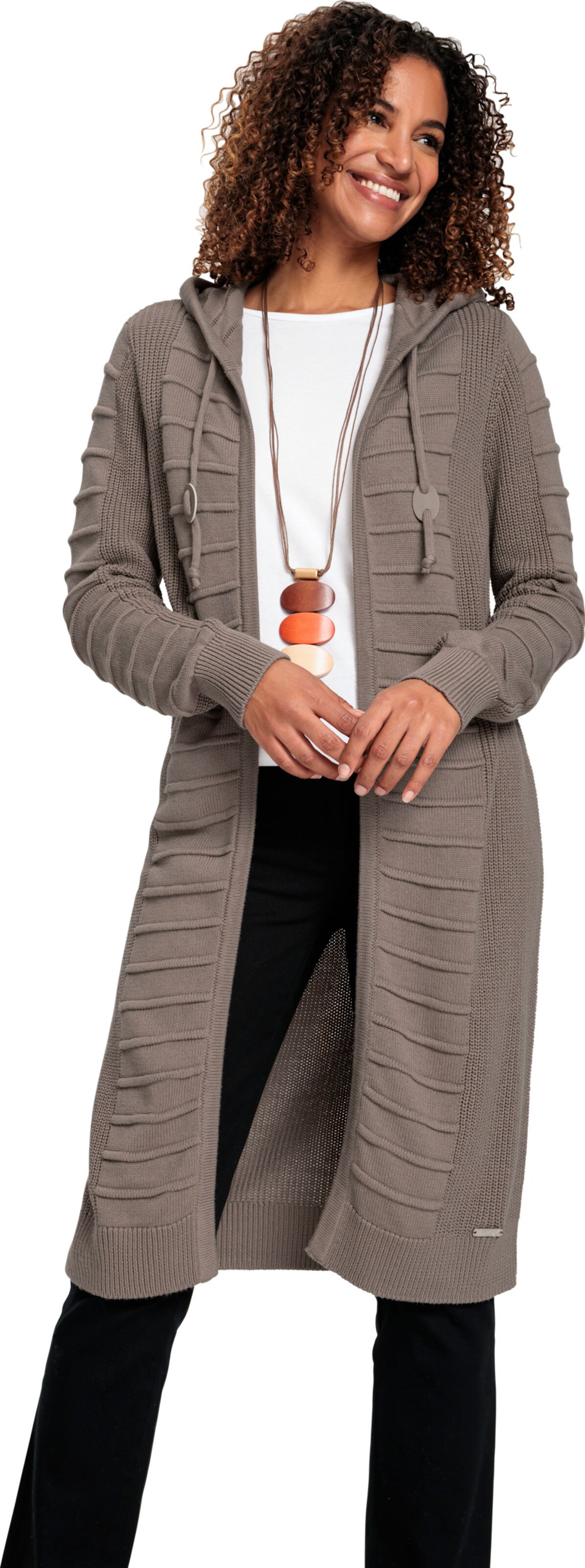 Thumbnail - Longstrickjacke