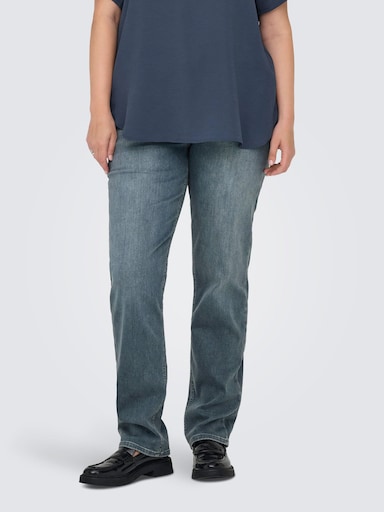 ONLY CARMAKOMA High-waist-Jeans - special blue grey denim