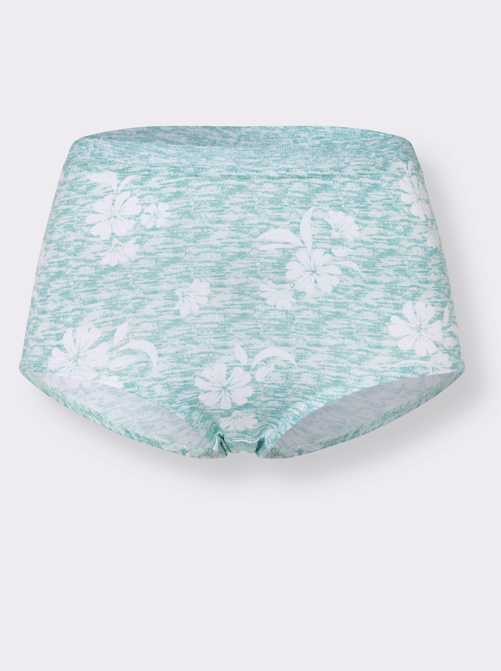 Kalhotky s pasem v balení po 4 ks - pestrá-melír