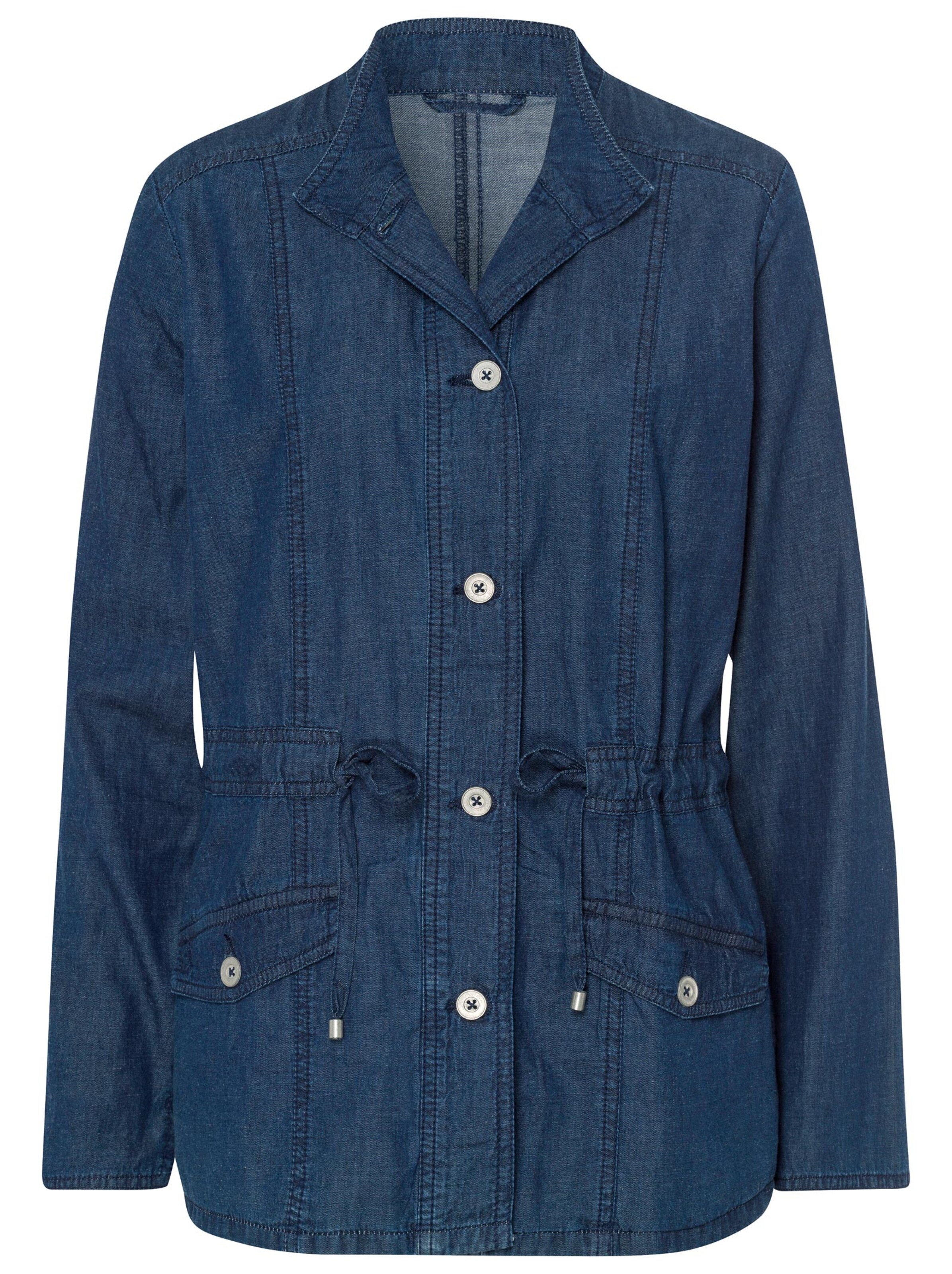 Jeans-Jacke - blue-stone-washed