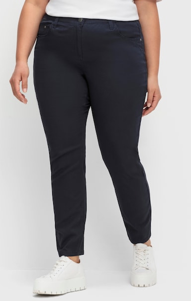 sheego 5-Pocket-Hose - tiefblau