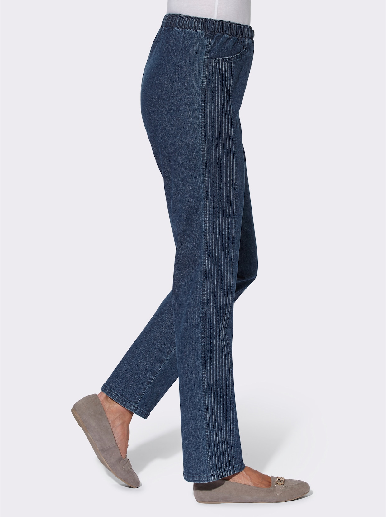 jeans - darkblue stone-washed