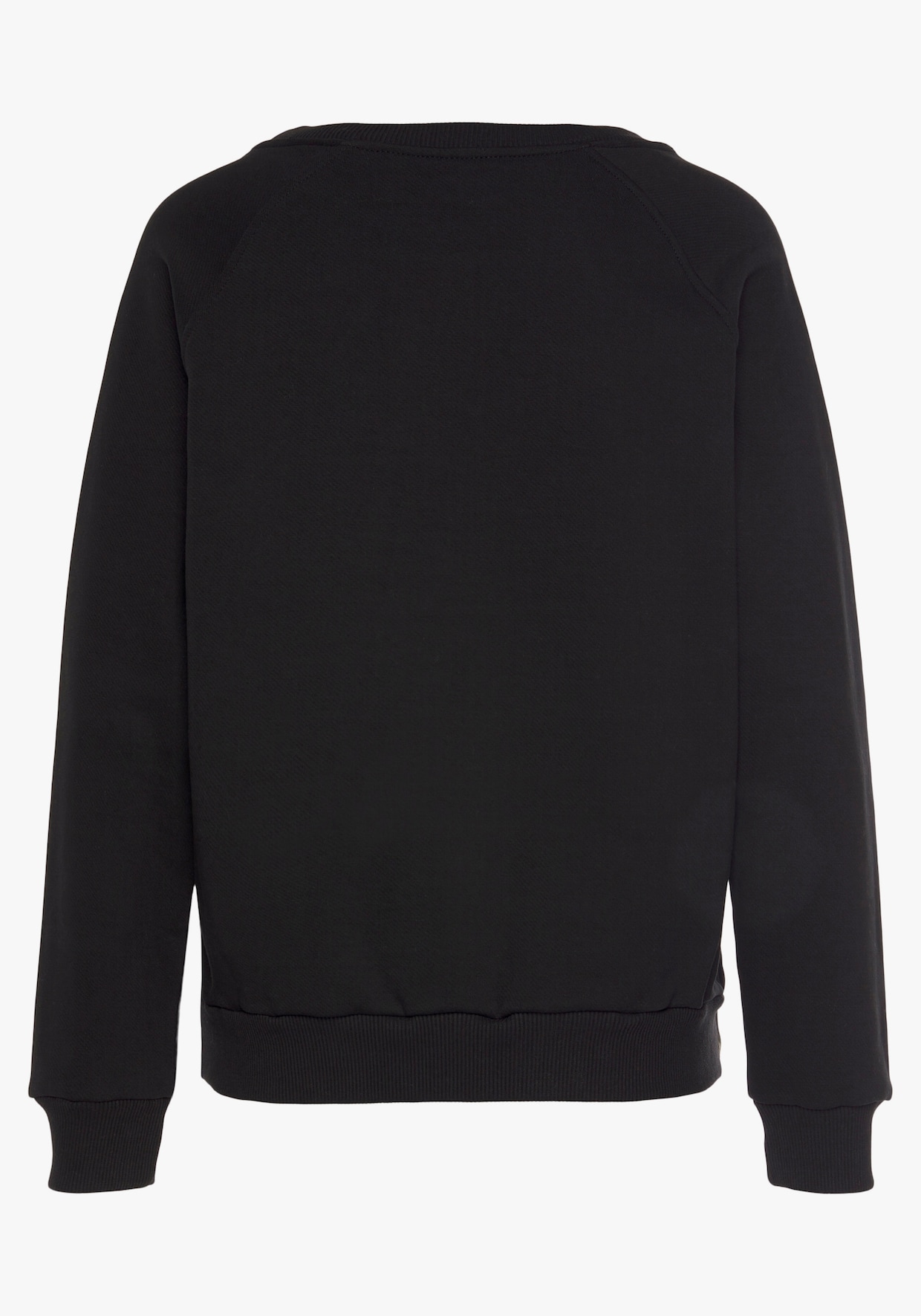 LASCANA Sweatshirt - schwarz