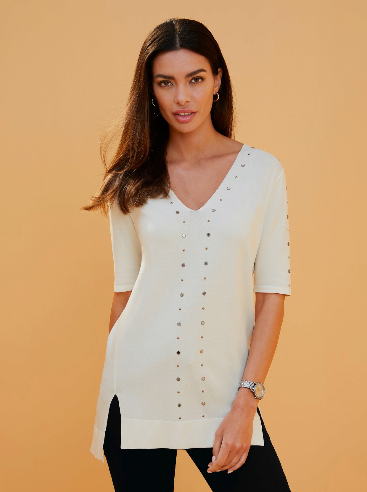 heine Pullover - ecru