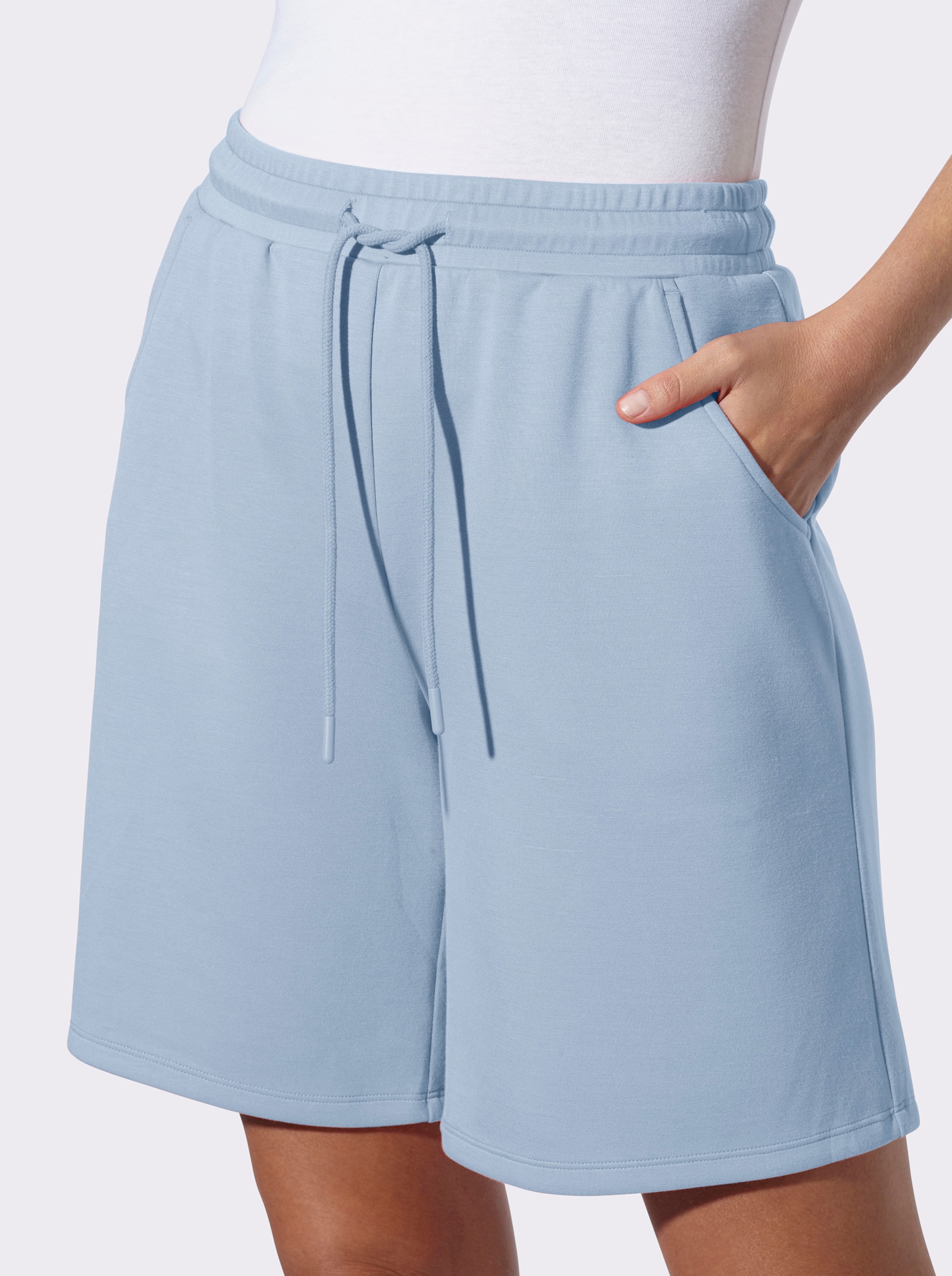 heine Sweatshorts - eisblau